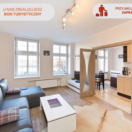 Gdanskie Apartamenty - Apartament Targ Rybny Z Widokiem Na Motlawe 외부 사진