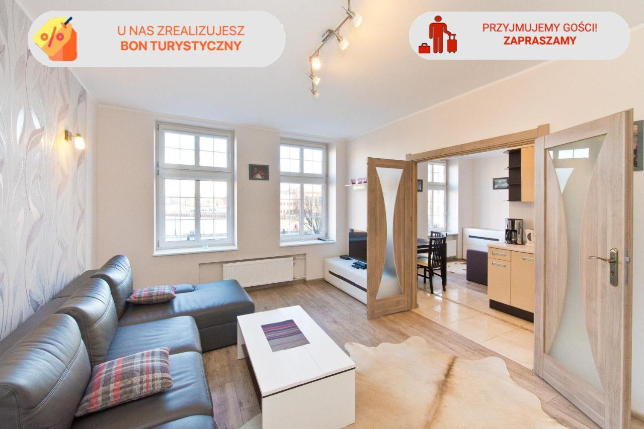 Gdanskie Apartamenty - Apartament Targ Rybny Z Widokiem Na Motlawe 외부 사진